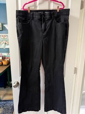 torrid Black Wide Leg Jeans - Flared Cut